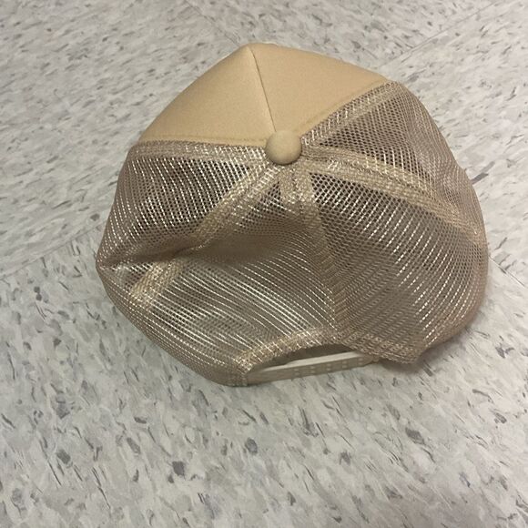 Handmade Trucker Hat sunflower Design - Picture 4 of 5